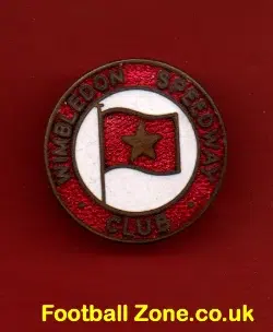 Wimbledon Speedway Badge - old