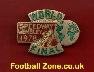 World Speedway Final 1978 Speedway Badge London