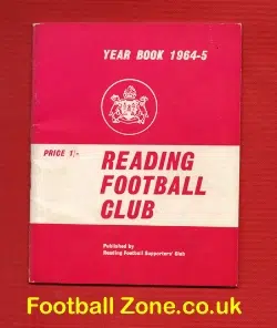 Reading Football Handbook 1964 - 1965