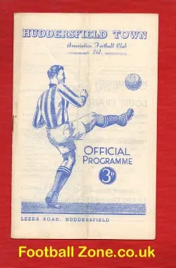 Huddersfield Town v Bury 1952