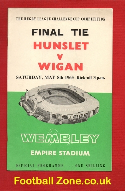 Hunslet Rugby v Wigan 1965 – League Cup Final
