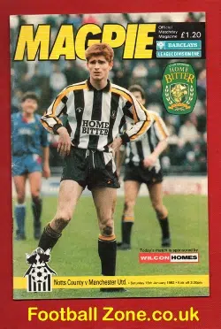 Newcastle United v Manchester United 1992