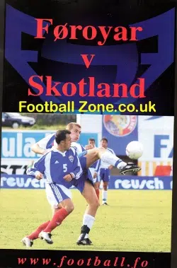 Fareo Islands v Scotland 2002