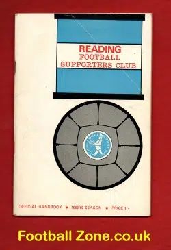 Reading Football Handbook 1968 - 1969