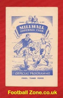 Millwall v Plymouth Argyle 1952
