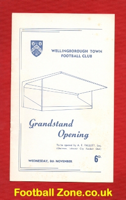 Wellingborough Town v Arsenal 1967 – Grandstand Opening