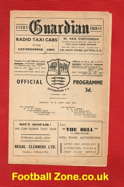 Leytonstone v Winchester City 1960 - to clear