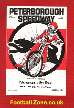 Peterborough Speedway v Rye House 1977