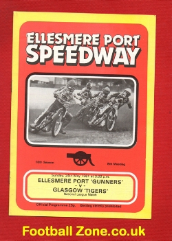 Ellesmere Port Speedway v Glasgow 1981