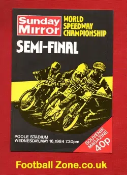 World Speedway Championship World Semi Final 1984