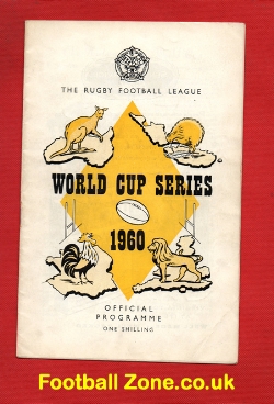 Australia Rugby v France 1960 – Rugby World Cup at Wigan