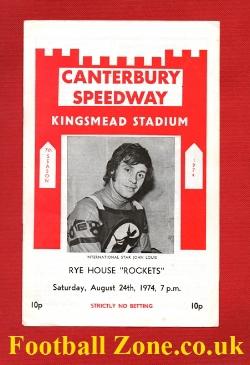 Canterbury Speedway v Rye House 1974