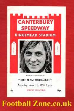 Canterbury Speedway 1974 Three Team Tournament