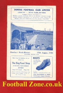 Dundee v Raith Rovers 1956