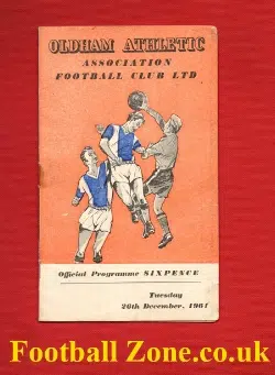 Oldham Athletic v Southport 1961