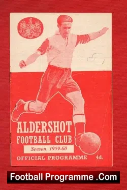 Aldershot v Torquay United 1959