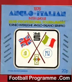 Anglo Italian Tournament 1976 – Scarborough – Wycombe