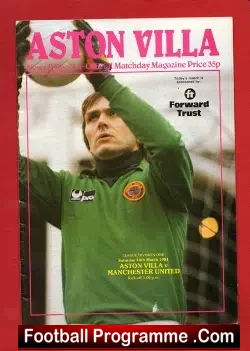 Aston Villa v Manchester United 1981