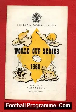 Australia Rugby v France 1960 – Rugby World Cup at Wigan