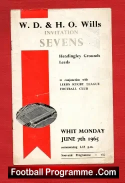 Castleford Rugby v St Helens 1965 – Rugby League Cup Final