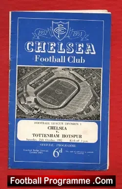 Chelsea v Tottenham 1952