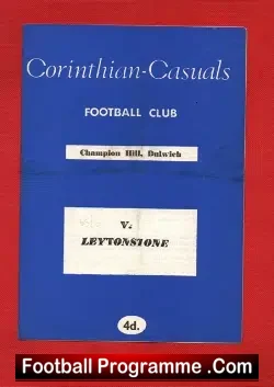 Corinthian Casuals v Leytonstone 1966
