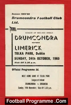 Drumcondra v Limerick 1965