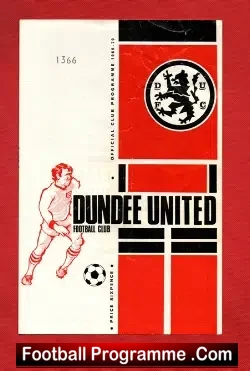 Dundee United v Newcastle United 1969 – Fairs Cup Match