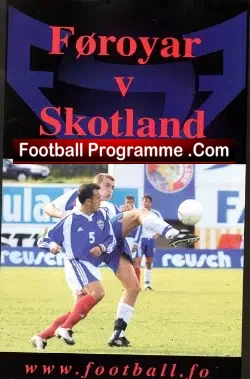 Fareo Islands v Scotland 2002