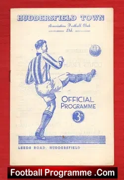 Huddersfield Town v Plymouth Argyle 1953