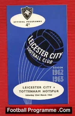 Leicester City v Tottenham 1963