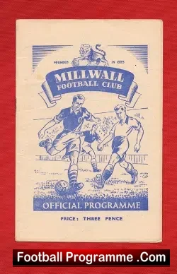 Millwall v Plymouth Argyle 1952
