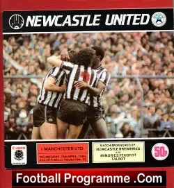 Newcastle United v Manchester United 1986