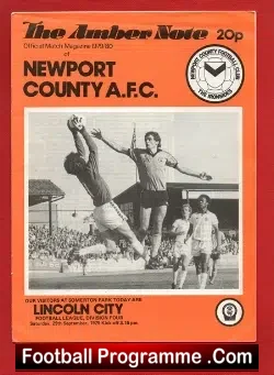 Newport County v Lincoln City 1979