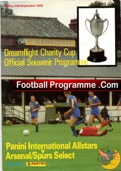 Panini All Stars v Arsenal 1989 + George Best Franz Beckenbauer