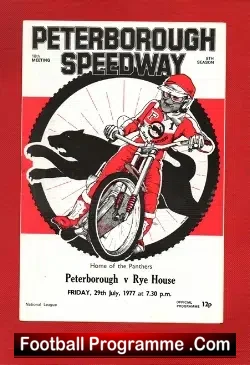 Peterborough Speedway v Rye House 1977