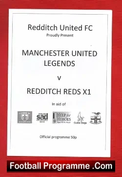 Redditch United v Manchester United Legends 2012 Friendly Match