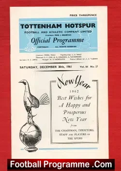 Tottenham Hotspur v Chelsea 1961