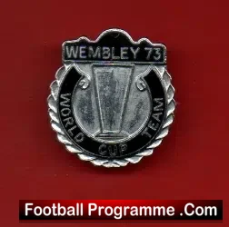 World Cup Team Speedway Badge 1973 - sports memorabilia
