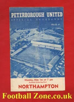 Peterborough United v Northampton Town 1961 - Senior Cup Final
