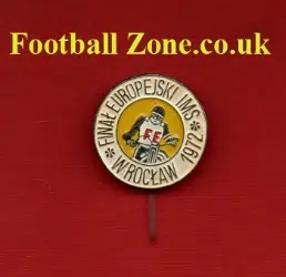 Polish European Final Pin Badge 1972 - Poland