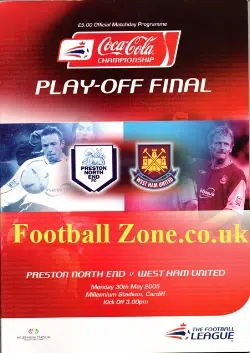 Preston North End v West Ham 2005 - Play Off Final
