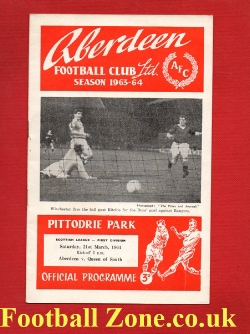 Aberdeen v Queen Of South 1964