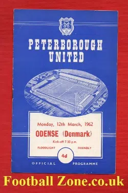 Peterborough United v Odense 1962 - Denmark