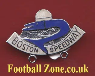 Boston Speedway Badge 1972