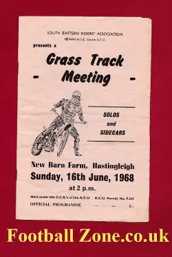 New Barn Farm Grass Track Speedway Meeting 1968