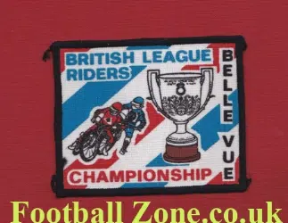 Belle Vue British League Riders Championship Speedway Patch