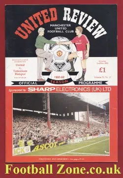 Manchester United v Tottenham 1992 = Last Stretford End