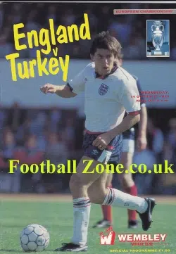 England v Turkey 1987