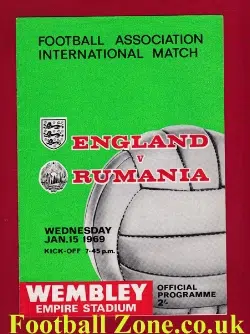 England v Romania 1969 - Romania